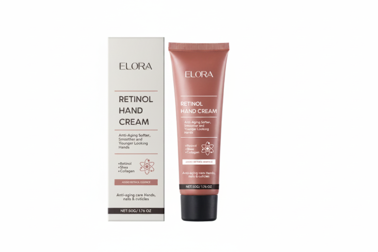 OUHOE Retinol Moisturizing Hand Cream, Shea Butter Moisturizes Fine Lines And Improves Dryness