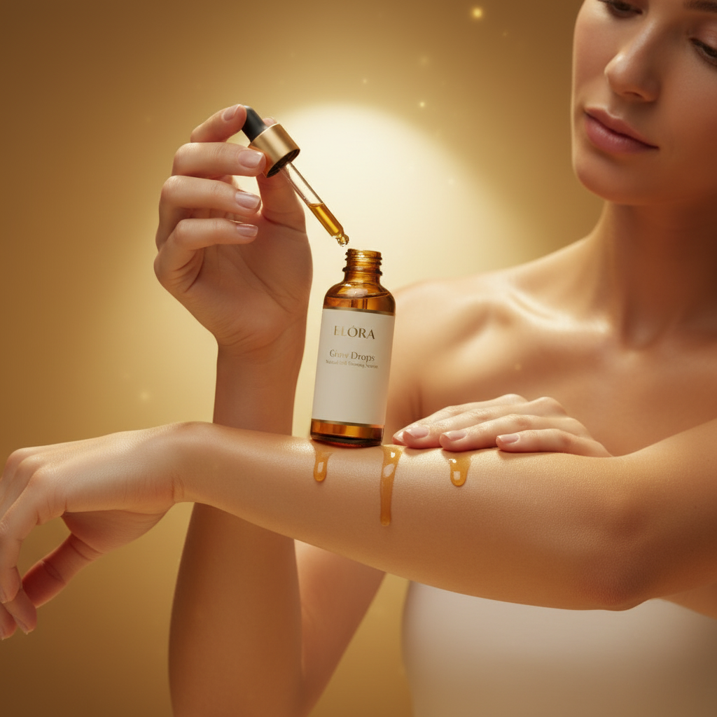 Elora Beauty Glow Drops lifestyle